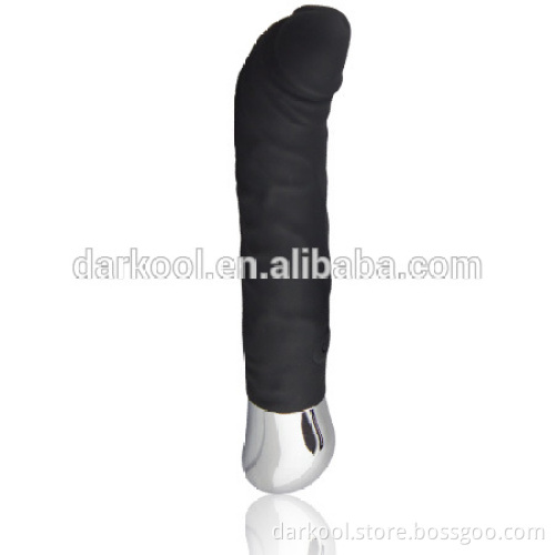 DG024/Vibrating Rechargeable Silicone Electric Dildo Vibrator Didlo